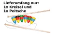 Produktbild: Ebert Peitschenkreisel, dreifarbig