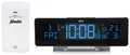 Produktbild: Alecto WS-2500 - Digitale wecker mit Wetterstation, schwarz/silber