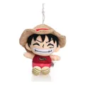 Produktbild: One Piece Ruffy Plüschfigur 11 cm - Schlüsselanhänger NEU!