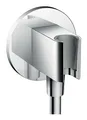 Produktbild: Axor Showersolutions Wandanschluss rund mit integrierter Brausehalterfunktion - Chrom - 36733000