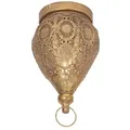 Produktbild: Qazqa Deckenleuchte Mowgli, ohne Leuchtmittel, E27, Gold, Orientalisch, Stahl, 1-flammig