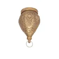 Produktbild: Qazqa - Orientalisch Orientalische Deckenleuchte I Deckenlampe I Lampe I Leuchte Gold I Messing 19 cm - Mowgli I Wohnzimmer I Schlafzimmer - Stahl Rund - LED geeignet E27