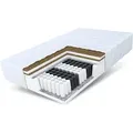 Produktbild: FDM - Matratze 180x200 Taschenfederkern 7 Zonen Kokos home double 21 cm Premium H3 H5
