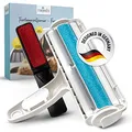 Produktbild: Majesby NEU 2022 Tierhaarentferner, hochwertige Fusselrolle Tierhaare, selbstreinigender Katzenhaarentferner, ideal zum Hundehaar entfernen, reinigt Sofas