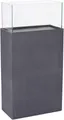Produktbild: VIVANNO Bodenwindlicht Fiberzement CANDELA XL Rechteckig - Grau Matt (1 St), 50x26x100 cm