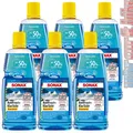 Produktbild: Sonax AntiFrost&KlarSicht Konzentrat 6x 1L Scheiben Frostschutz Scheibenreiniger