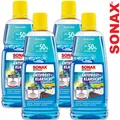Produktbild: 4x SONAX AntiFrost+ KlarSicht Scheibenfrostschutz Konzentrat Reiniger Citrus 1L