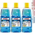 Produktbild: Sonax AntiFrost&KlarSicht Konzentrat 3x 1L Scheiben Frostschutz Scheibenreiniger