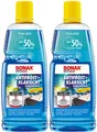 Produktbild: SONAX AntiFrost + KlarSicht Konzentrat Citrus 2x1 Liter Scheibenfrostschutz