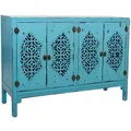 Produktbild: Wanderlust Sideboard, Blau, Holz, 120x86.5x40 cm, Wohnzimmer, Kommoden & Sideboards, Sideboards
