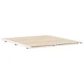 Produktbild: vidaXL Bodenbettgestell Weiß 180 x 200 cm Massivholz Kiefer, Stylischer, moderner Bettrahmen, rechteckige Plattform, platzsparende Aufbewahrung, minimalistisches Holz-Möbel