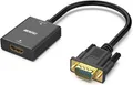 Produktbild: BENFEI HDMI Buchse auf VGA Stecker Adapter mit 3,5 mm Audio Klinkenstecker