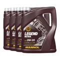 Produktbild: MANNOL 7918 Legend Ultra SAE 0W20,  API SP RC, 4x5 Liter