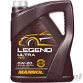 Produktbild: 5L MANNOL 7918 LEGEND ULTRA SAE 0W20 passend für API SP RC GM dexos1 Gen2 FORD