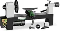 Produktbild: Holzstar Drechselbank DB 305 Vario (Drehzahlbereich 750-3200 U/min, Reit-/Spindelstock aus Grauguss, Pinolenverstellung 35 mm, Aufnahmeleistung 0,25 kW) 5920305