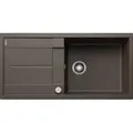 Produktbild: Blanco METRA XL 6 S Spüle 515287 100 x 50 cm, PuraDur cafe, reversibel, Ablauffernbedienung mit Drehbetätigung