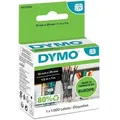 Produktbild: DYMO LW Etiketten Authentisch 11353 S0722530 Selbsthaftend Schwarz auf Weiß 13 x 25 mm 1000 Etiketten