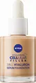 Produktbild: NIVEA 3in1 Hyaluron Serum Foundation dunkel, Anti-Age Foundation mit Serum für eine jünger aussehende Haut, feuchtigkeitsspendende Foundation mit Hyaluron, 30ml