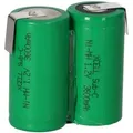 Produktbild: 2er Reihe Akku Sub-C 3600 mAh 2,4V NiMh mit Lötfahne
