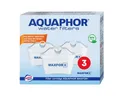 Produktbild: AQUAPHOR Kalk- und Wasserfilter Filterkartusche Maxfor+ Pack 3 - gegen Kalk, Chlor & weitere Stoffe, Zubehör für Tischwasserfilter ONYX, Amethyst, Jasper. AQUALEN Technologie. Bis zum 200 L. Kapazität., BPA frei.