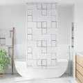 Produktbild: Duschrollo 120x240 cm Quadratmuster