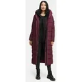 Produktbild: Marikoo Winterjacke Pakoraa extra langer Winter Mantel mit abnehmbaren Innenteil rot XL (42)