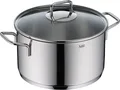 Produktbild: Silit Kochtopf Extra Cook, mit Glasdeckel, Edelstahl 18/10 (2-tlg), SiliTherm Universalboden, induktionsgeeignet, spülmaschinengeeignet