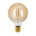 Produktbild: Eglo LED Filament G95 Globe 4W = 28W E27 Gold 300lm extra warmweiß 1700K DIMMBAR