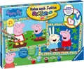 Produktbild: RAVENSBURGER Malen nach Zahlen Junior, Peppa Pig