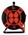 Produktbild: REV Ritter Kabeltrommel 25m 4-fach IP 44 Kunststoff H07RN-F 3G1,5 sw-rt