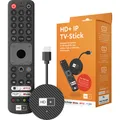 Produktbild: HD Plus IP  TV-Stick mit Fernbedienung