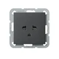 Produktbild: Gira Steckdose EURO US System 284028 Abdeckung Stecker Steckdosen Elektrik