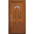Produktbild: Kunststoff-Haustür K001 Golden Oak 110 cm x 210 cm Anschlag Links