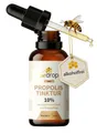 Produktbild: bedrop Propolis Tinktur mit Pipette (alkoholfrei & wasserlöslich) - 30ml Tropfen, 30 ml