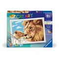Produktbild: Ravensburger CreArt - Malen nach Zahlen 23995 - Löwe mit Baby - ab 9 Jahren (23995)