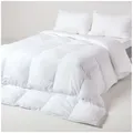 Produktbild: Homescapes Microfaserbettdecke Winterdecke 200x200 cm – Super-Mikrofaser Bettdecke, Wärmeklasse 4, Füllung: 100 % Polyester (Super-Mikrofaser) 200 cm x 200 cm