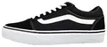 Produktbild: Vans Herren Ward Sneaker Ward Trainers, (SUEDE/CANVAS) BLACK/WHITE, 43 EU
