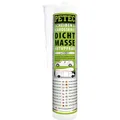 Produktbild: PETEC Scheiben & Karosseriedichtmasse weiß Auto Dichtung Butyl Dichtmasse 310 ml Tube Karosserie Dichtungsmasse zum Abdichten von Front-, Heck- und Seitenscheiben & Anbauteilen 83290