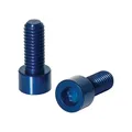 Produktbild: XLC Schrauben für Trinkflaschenhalter, blau (2 Stück)
