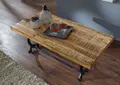 Produktbild: MASSIVMOEBEL24 Couchtisch Altholz 120x60x45 lackiert INDUSTRIAL #35