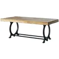 Produktbild: Couchtisch Altholz 120x60x45 Lackiert Industrial 35