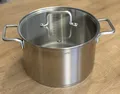 Produktbild: Hanseatic Daily Fleischtopf Ø 24 cm Edelstahl Kochtopf Skala 6,0 Liter Induktion