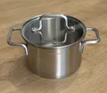 Produktbild: Hanseatic Daily Fleischtopf Ø 16 cm Edelstahl Kochtopf 1,90 Liter Induktion