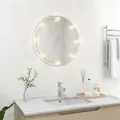 Produktbild: Wandspiegel Mit Led-beleuchtung Rund Glas Vidaxl