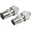 Produktbild: Schwaiger IEC Koaxial-Stecker und Koaxial-Buchsen Set für Antennensteckdose