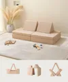 Produktbild: Hakuna Matte Kindersofa Modulares Sofa für kreatives Spielen und Entspannen 150x66x52.5cm, 4 Teile