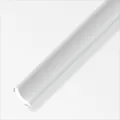 Produktbild: alfer Eckleiste 1 m, 20 mm PVC (Kunststoff) glatt weiss