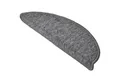 Produktbild: Beautissu Stufenmatte Treppenstufenmatten ProStair, 55x15cm, 15 Stück, Grau, halbrund, Höhe: 4 mm, Stufenmatten Selbstklebend Innen Treppenmatten Stufenmatte