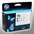 Produktbild: HP Druckkopf C9408A 70 2-farbig blau+grün