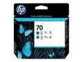 Produktbild: HP Inc. HP Original 70 Druckkopf cyan grün 130ml (C9408A)